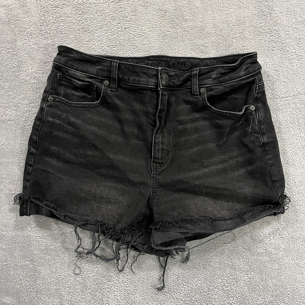 American Eagle Outfitters Black Jean Shorts